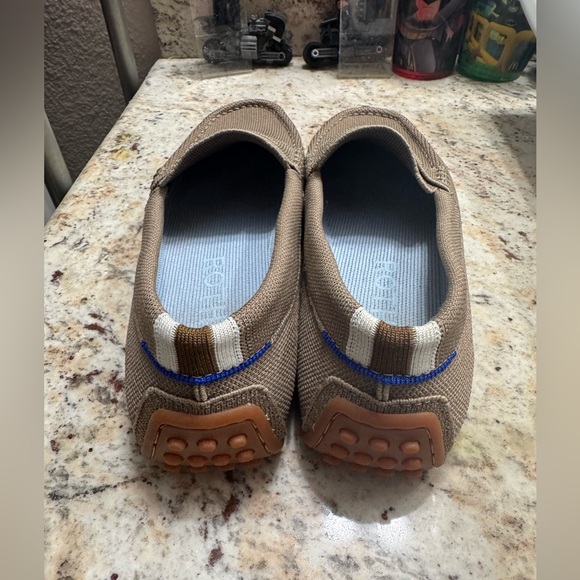 Rothy’s The Driver Loafer Women’s Size 8 Neutral Brown / Beige LIKE NEW - Picture 6 of 9